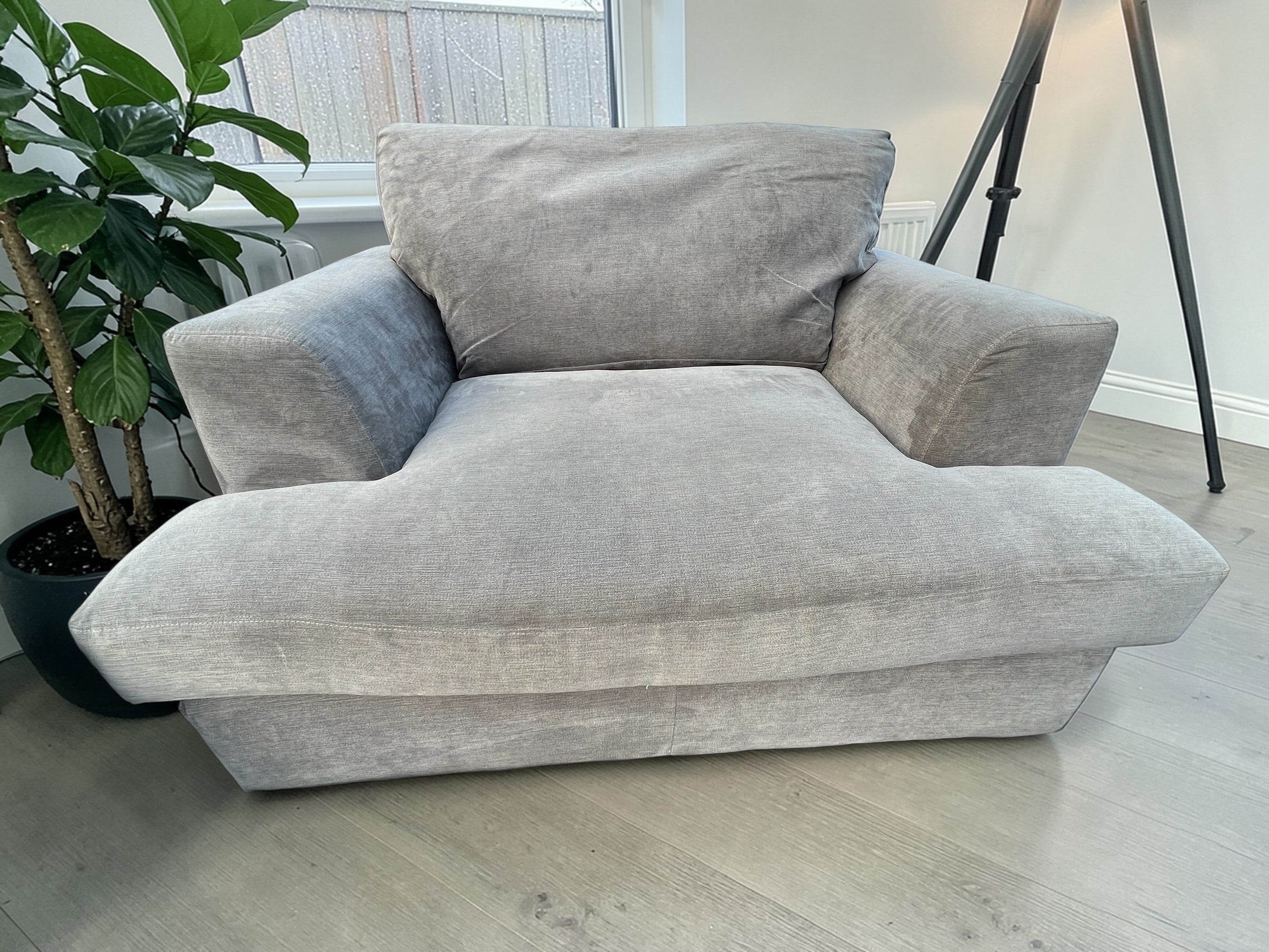 NEXT STRATUS CORNER SOFA & ARMCHAIR SET