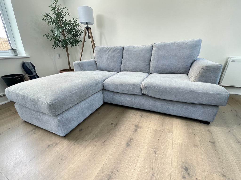 NEXT STRATUS CORNER SOFA & ARMCHAIR SET