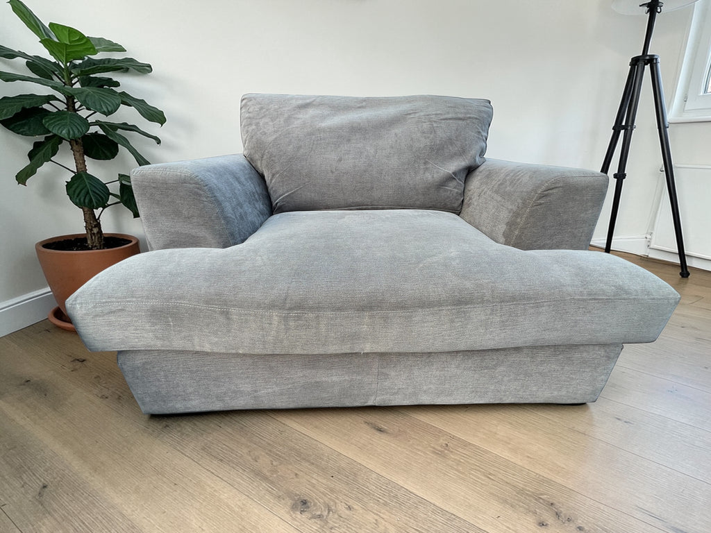 NEXT STRATUS CORNER SOFA & ARMCHAIR SET