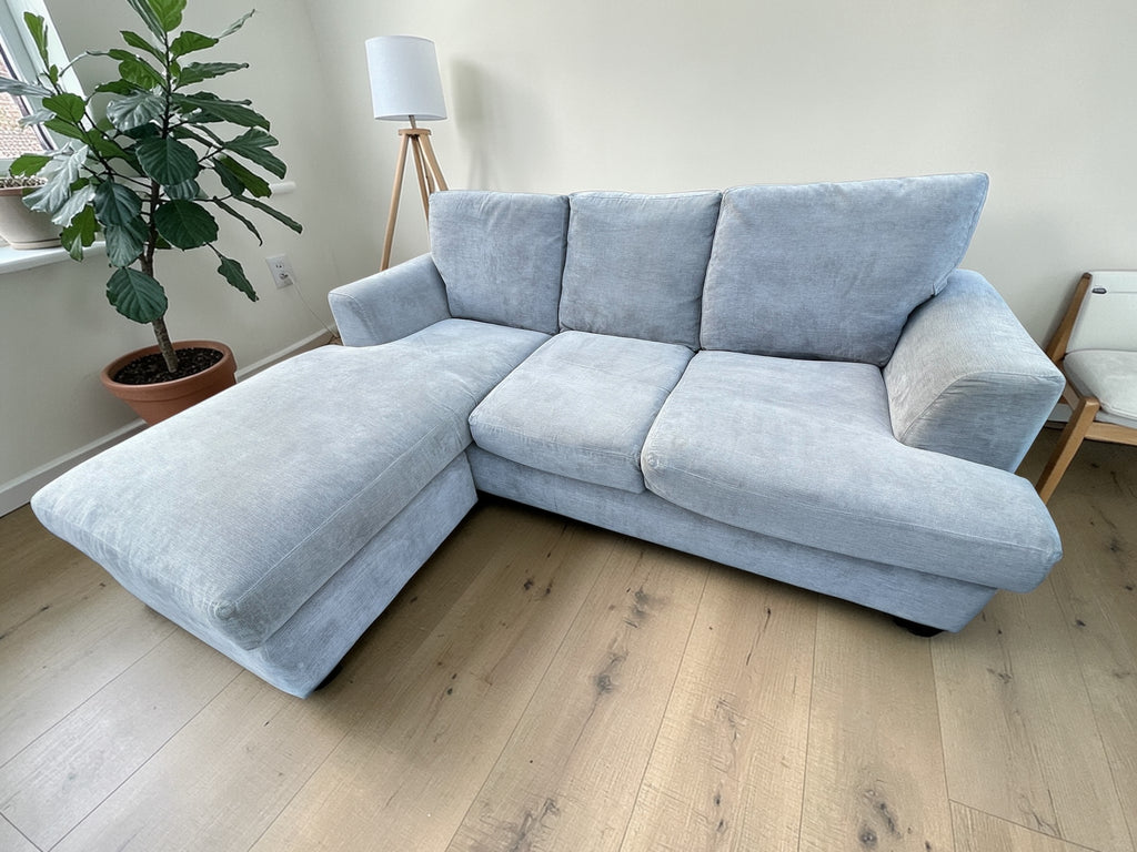 NEXT STRATUS CORNER SOFA & ARMCHAIR SET