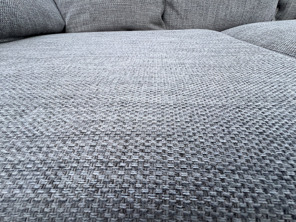 DFS Lorella 3 Seater Sofa Pillow Back In Selway Fabric Silver - Refurbished